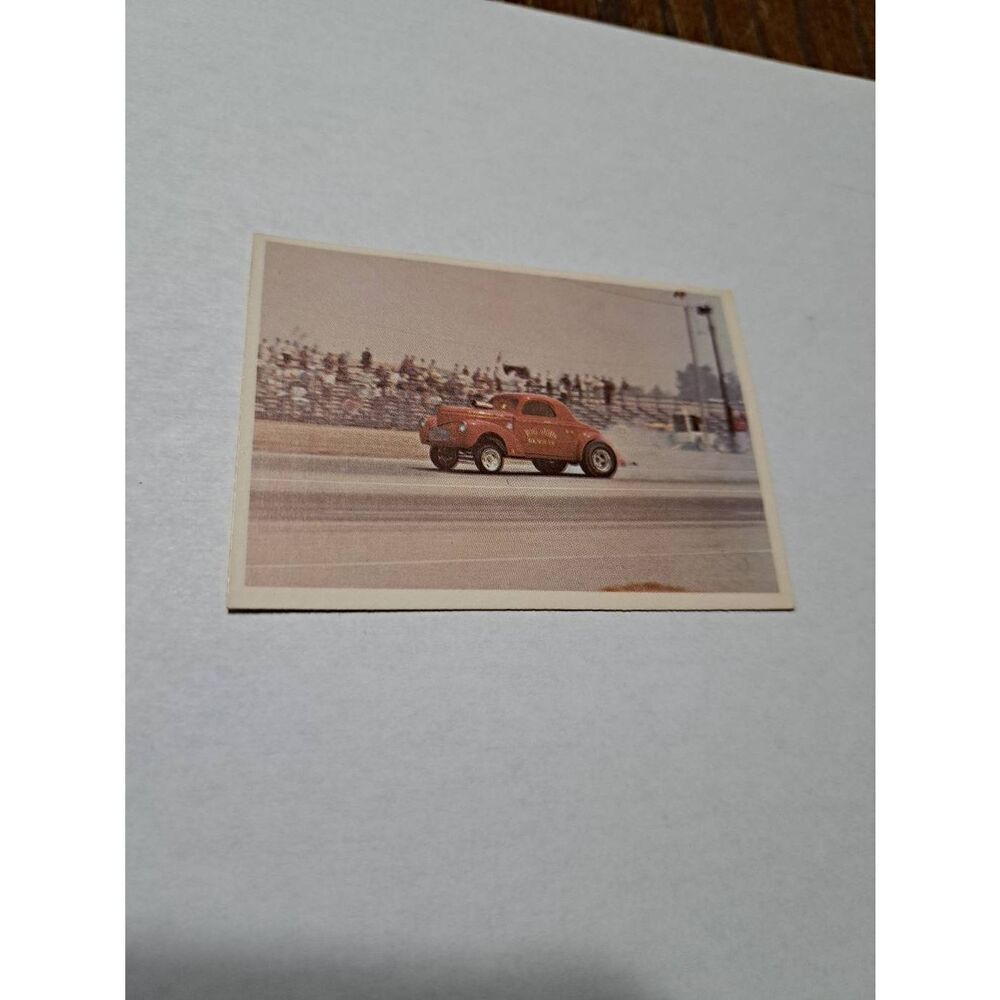 Vintage 1965 Hot Rod Magazine #20 Worlds Fastest Class A Coupe Trading Card